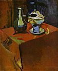 Henri Matisse Crockery on a Table painting